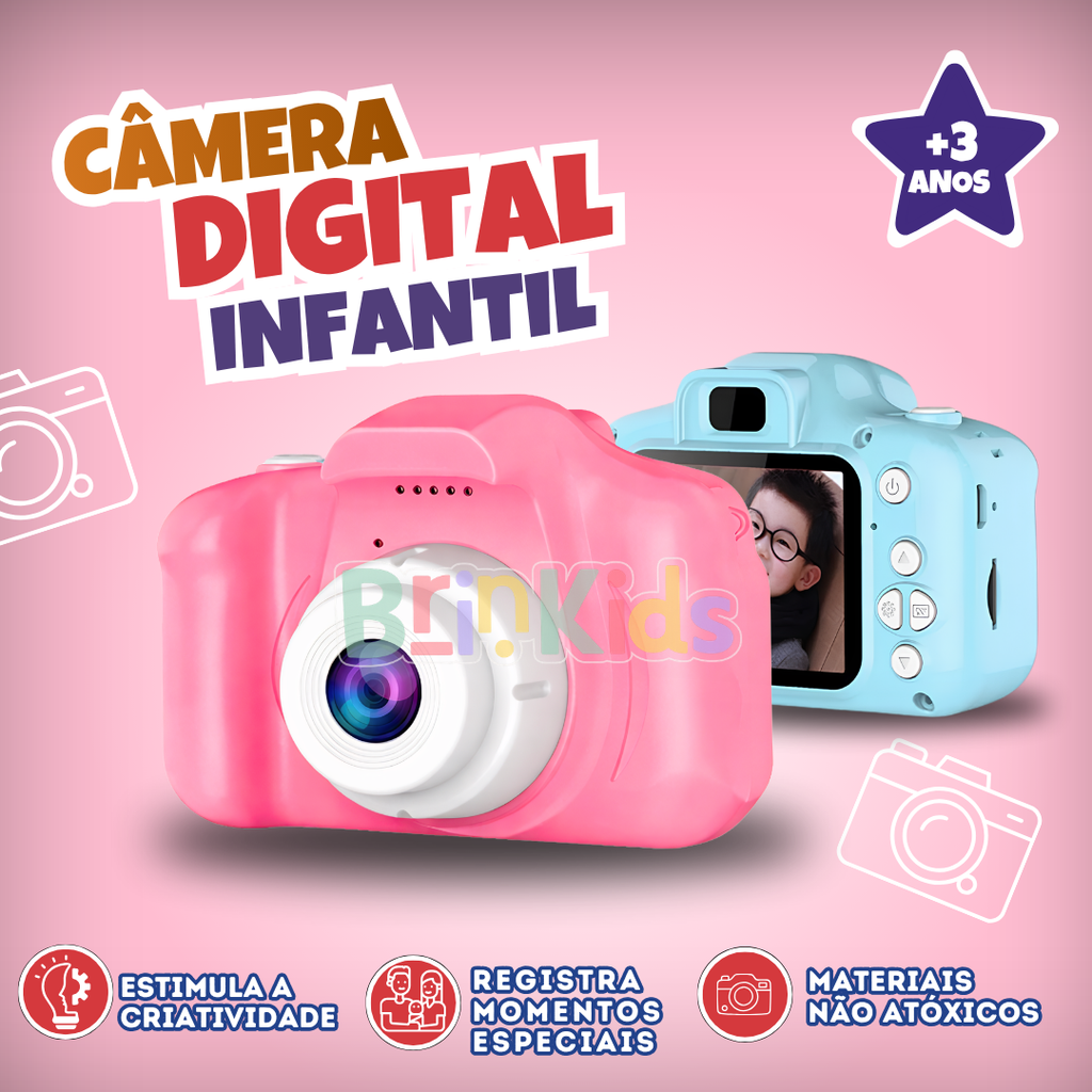 Câmera Infantil Criativa  - Menos Tela, Mais imaginação