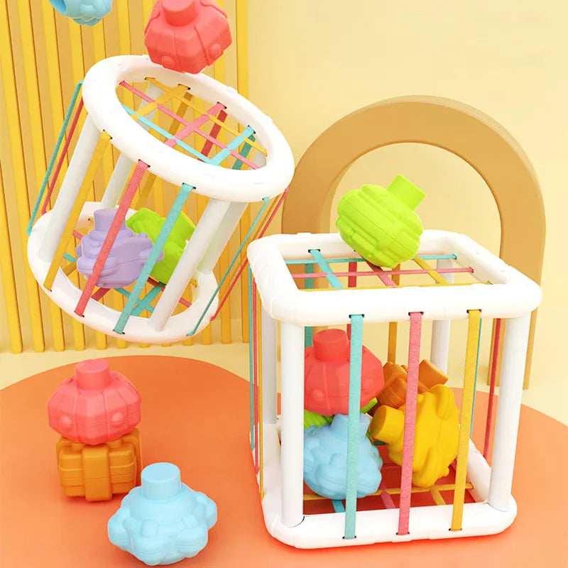 Cubo Mágico Educativo Montessoriano – Brinquedo de Aprendizagem Infantil