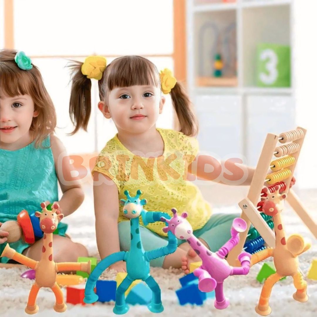 Girafas Divertidas – Gira e Estica | Brinquedo Interativo Infantil - Pague 2 Leve 4