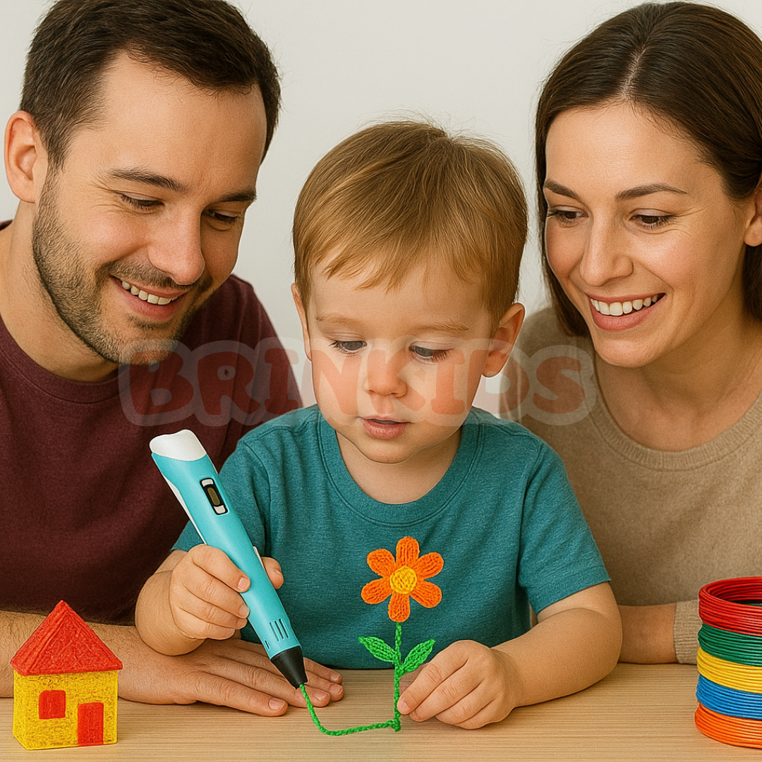 Caneta 3D Infantil Criativa – Desenhe e Construa no Ar