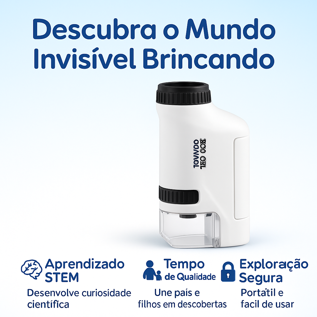 Telescópio Infantil – Mini Telescópio Educativo para Crianças