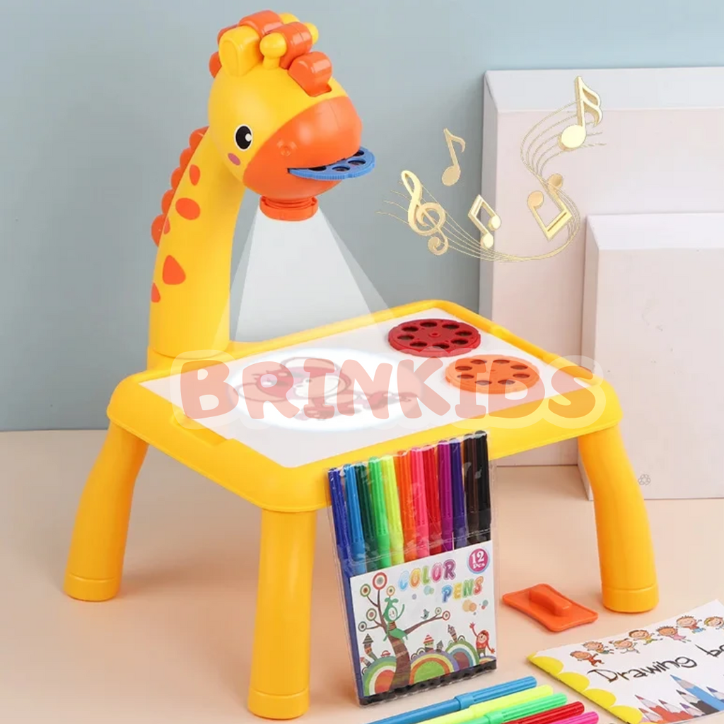 Mesa Mágica Lousa Infantil com Canetinhas – Brinquedo de Desenho