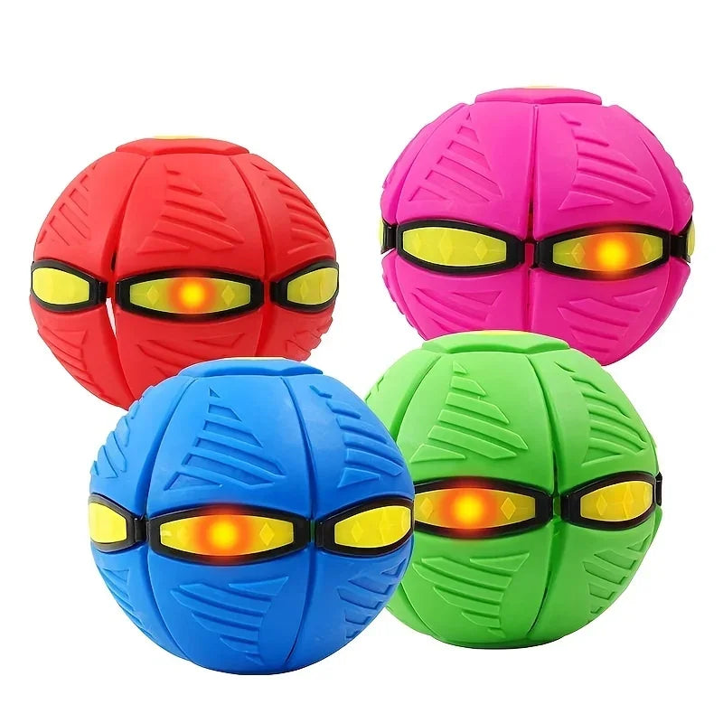 Bola UFO Mágica com Luz LED – Disco Voador Infantil