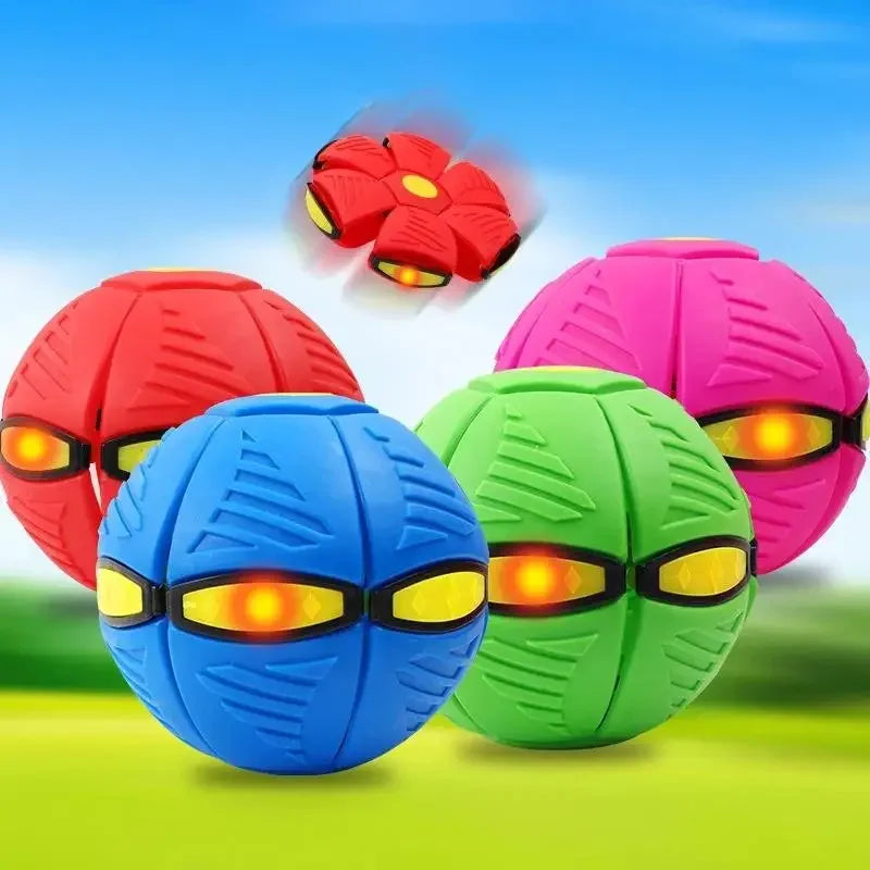 Bola UFO Mágica com Luz LED – Disco Voador Infantil