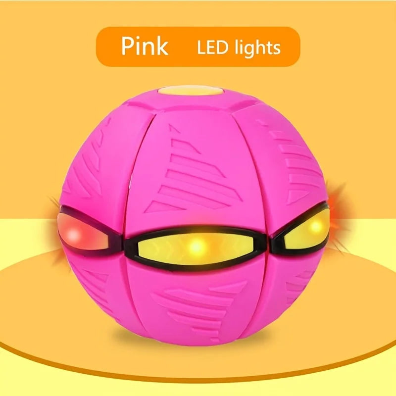 Bola UFO Mágica com Luz LED – Disco Voador Infantil