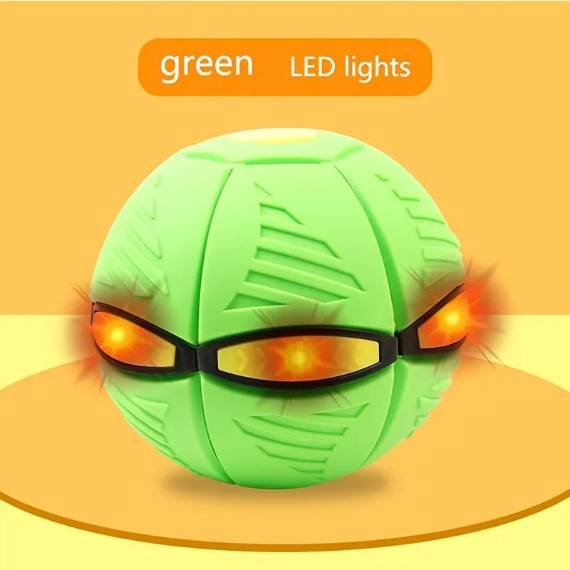 Bola UFO Mágica com Luz LED – Disco Voador Infantil