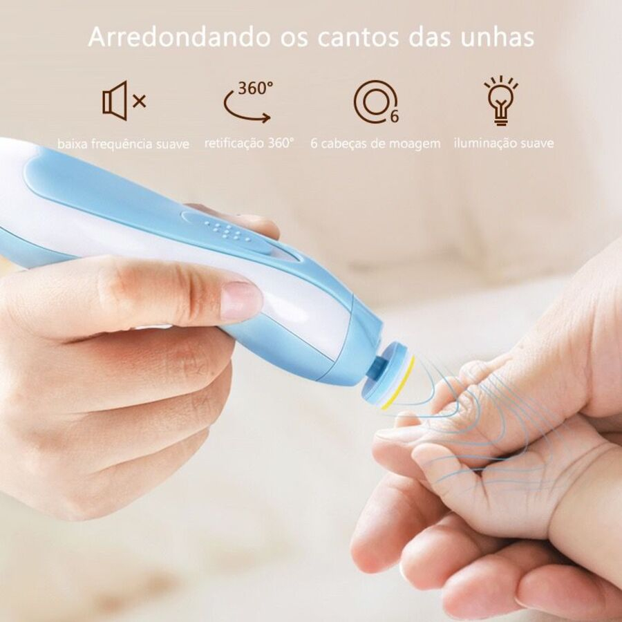 Cortador de Unhas Elétrico para Bebês