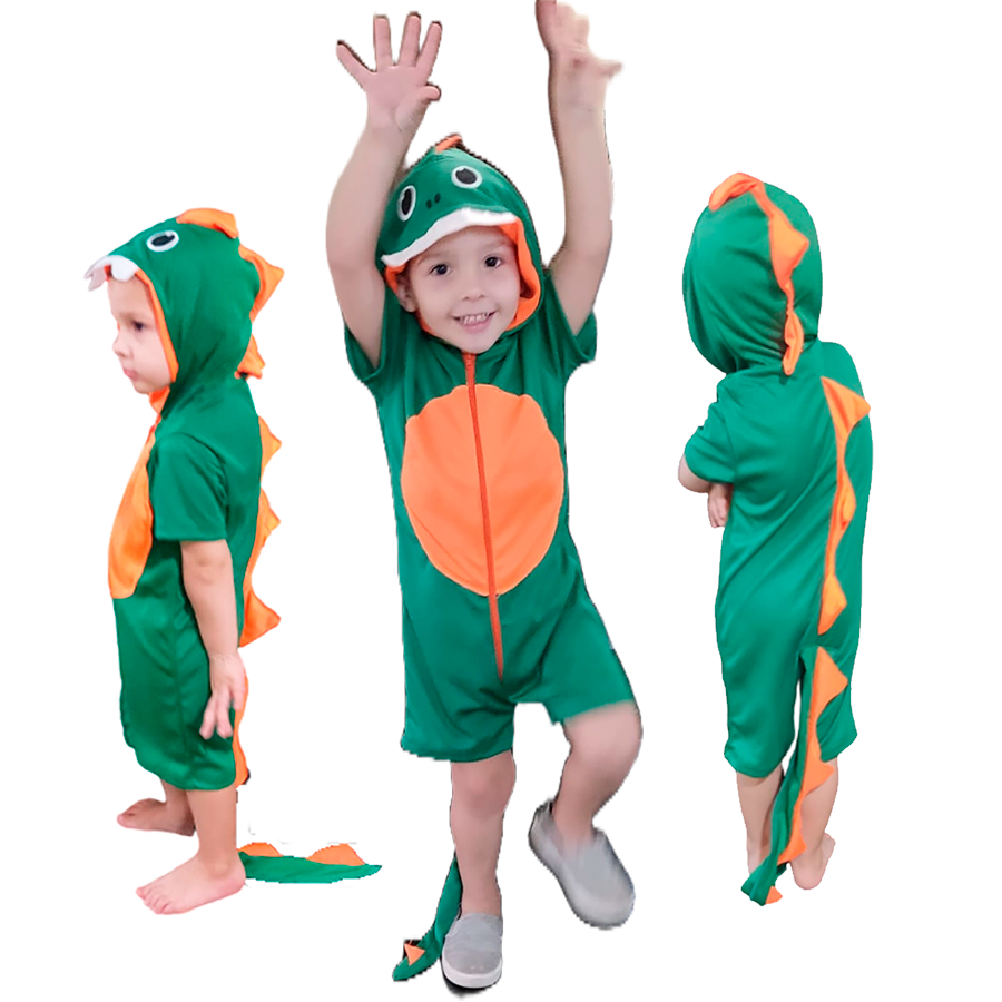Fantasia Dinossauro Infantil Unissex
