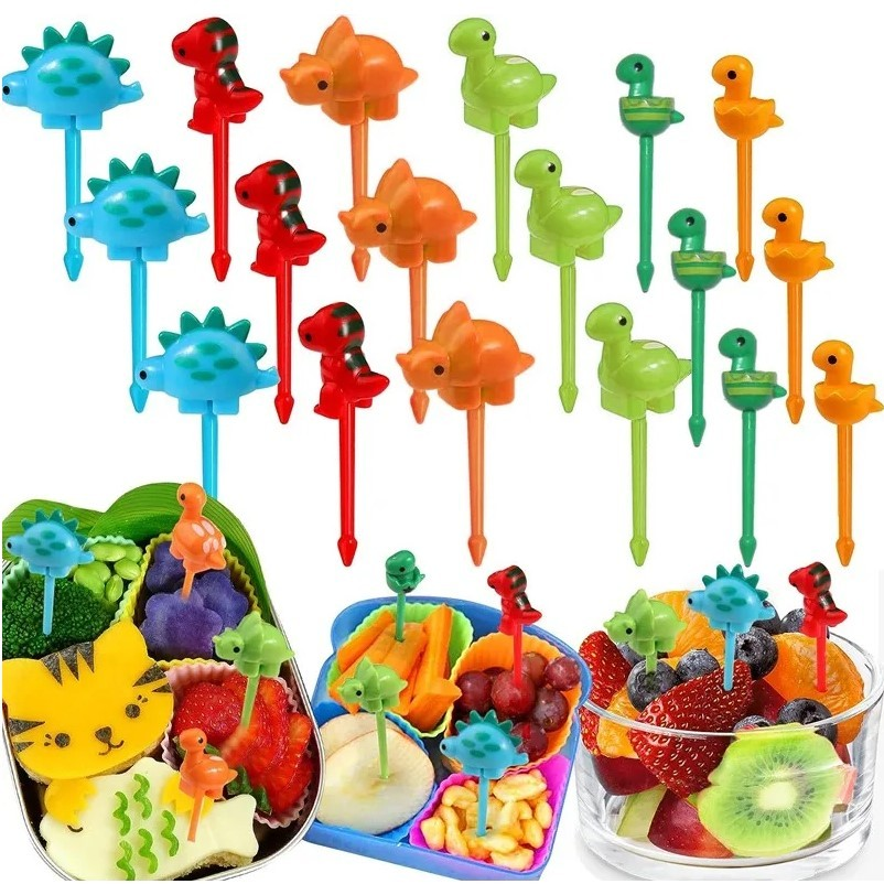 Mini Palitinhos/Garfinhos Coloridos para Crianças