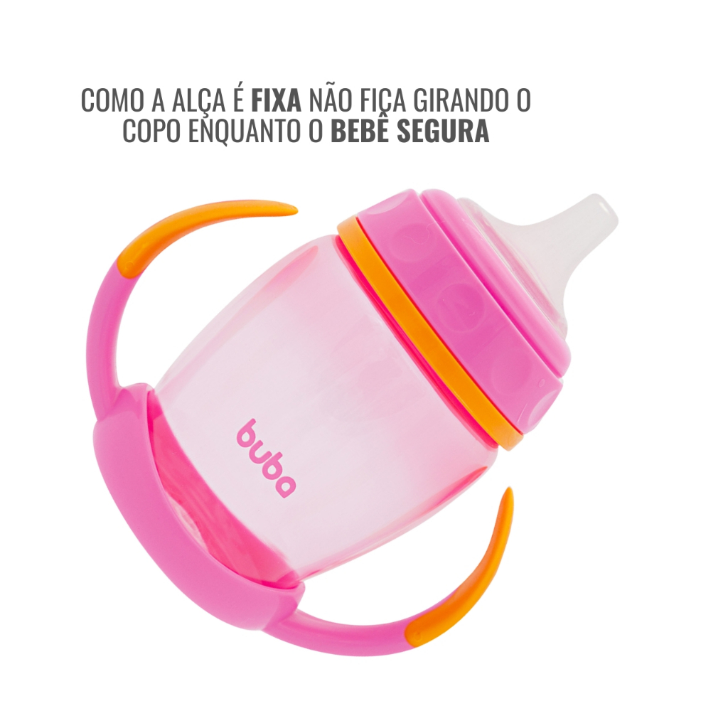 Copo de Treinamento com Bico de Silicone Buba