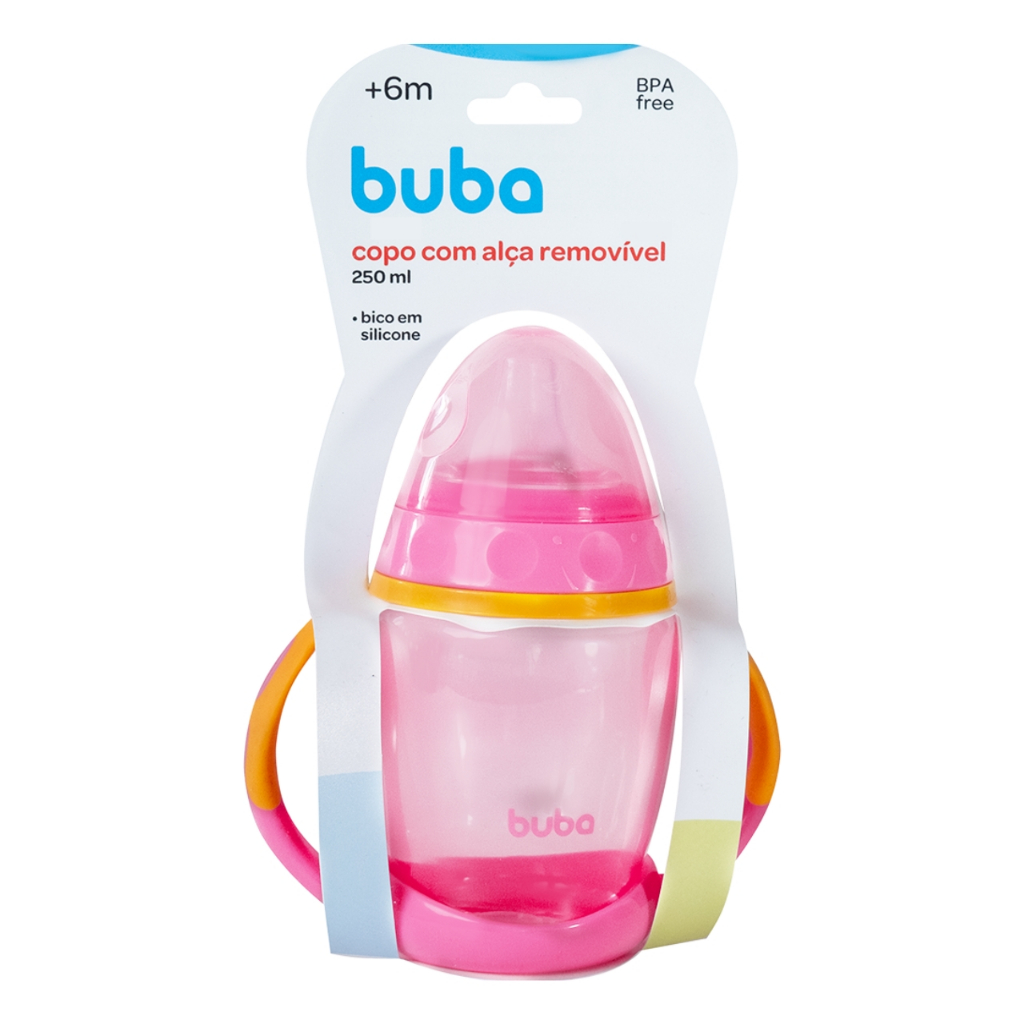 Copo de Treinamento com Bico de Silicone Buba