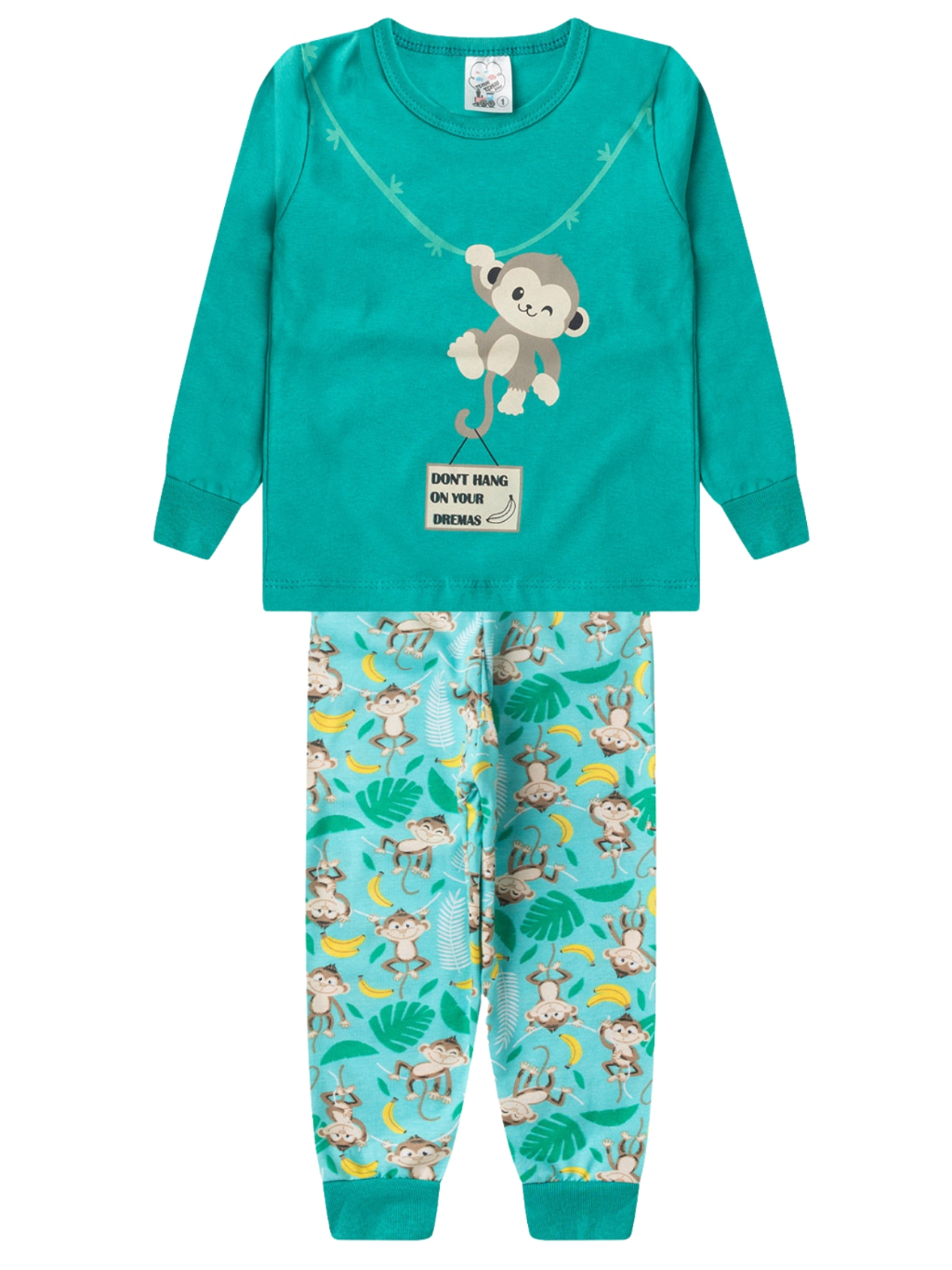 Kit Pijama Infantil Masculino 4 Peças