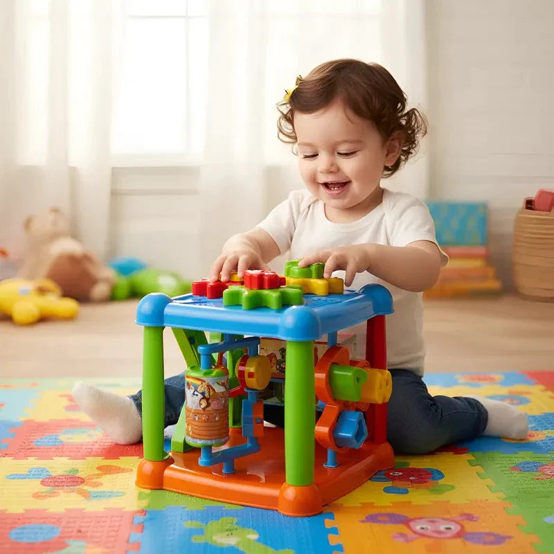 Blocos de Montar Infantil com Letras – Brinquedo Educativo de Encaixe