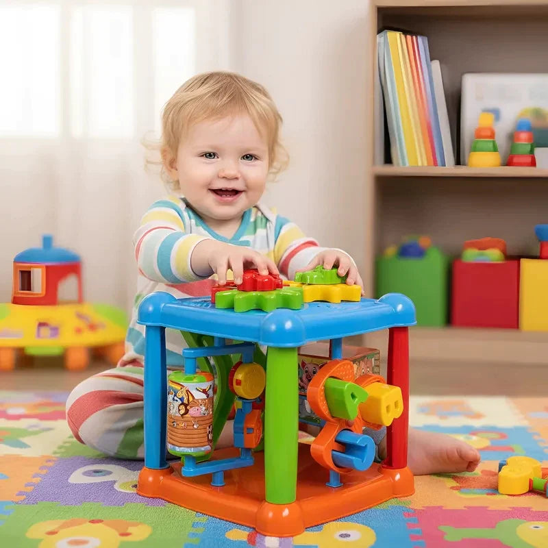 Blocos de Montar Infantil com Letras – Brinquedo Educativo de Encaixe