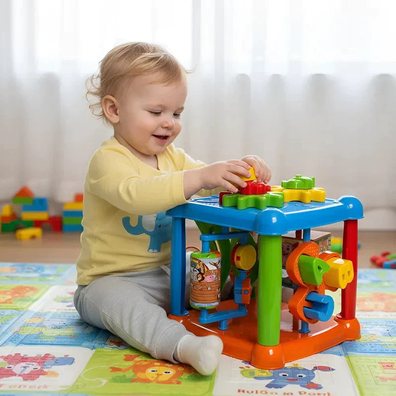Blocos de Montar Infantil com Letras – Brinquedo Educativo de Encaixe