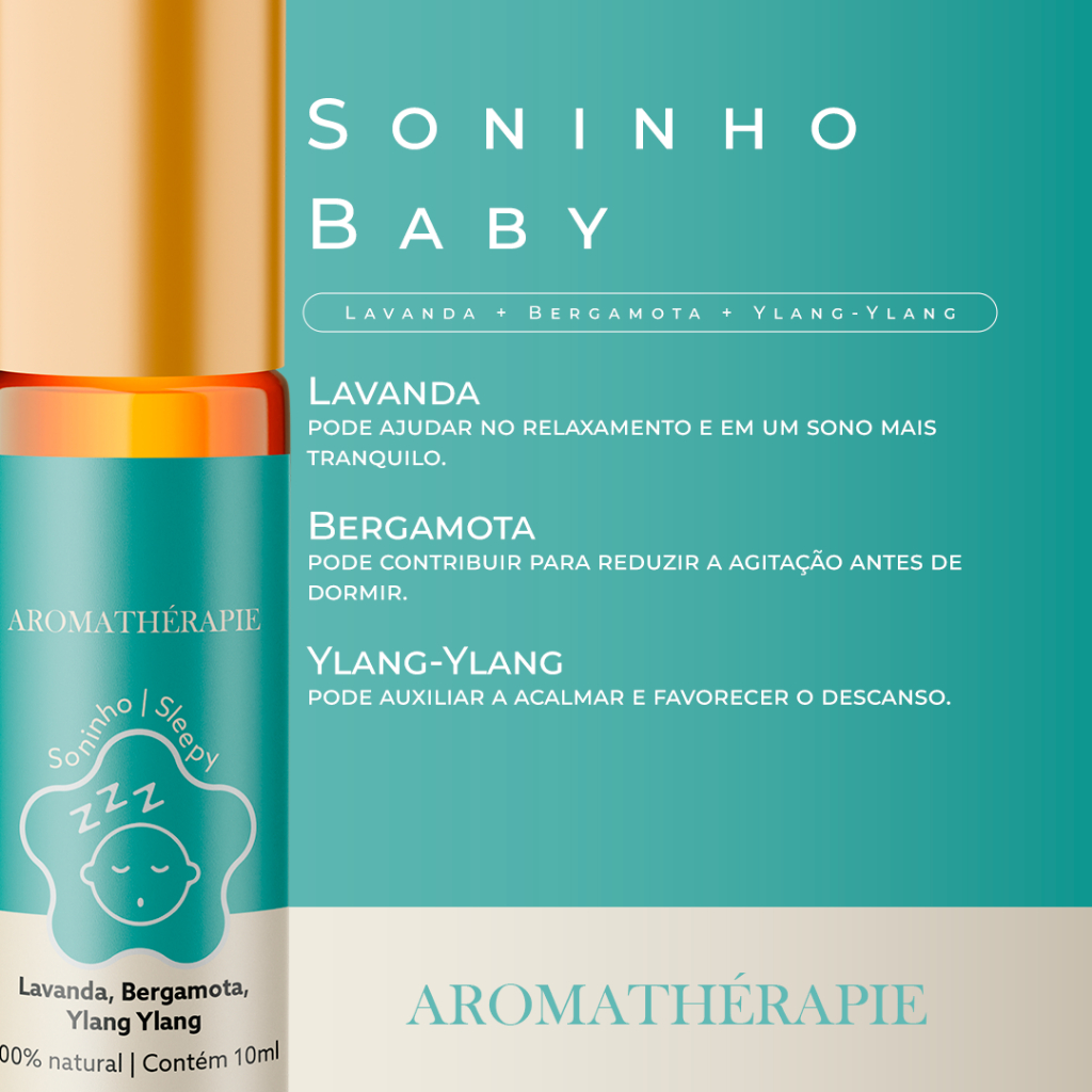 Aromaterapia Soninho Baby Roll-On 10mL