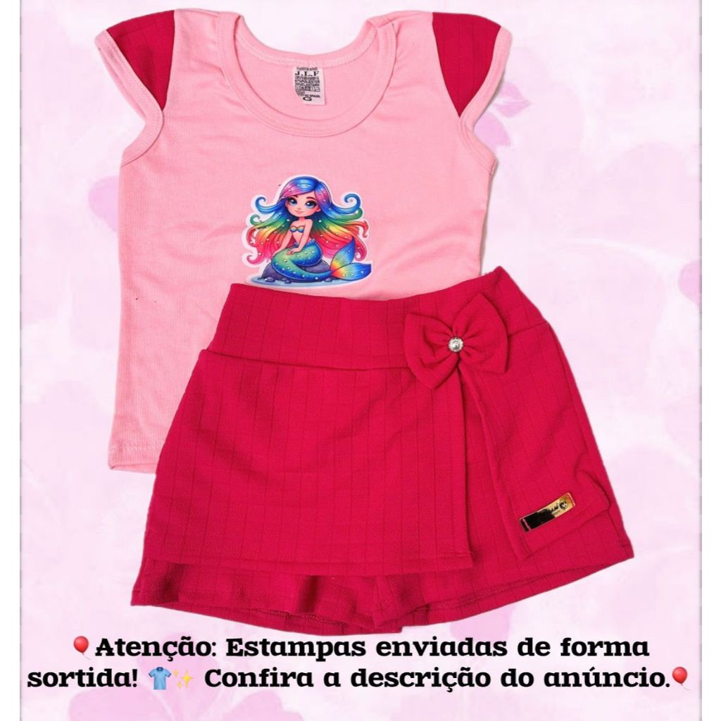 Conjunto Infantil Verão