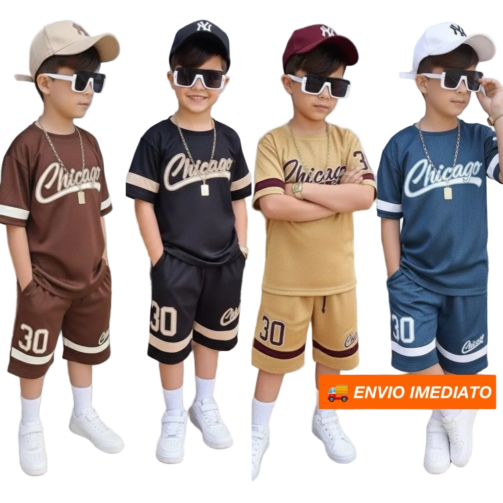 Conjunto Infantil Masculino Verão