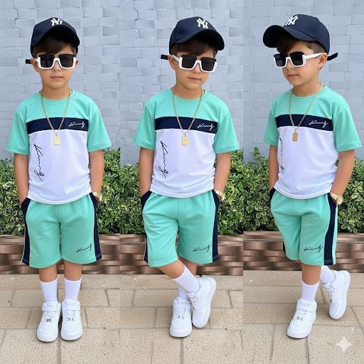 Conjunto Infantil Masculino Verão