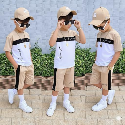 Conjunto Infantil Masculino Verão