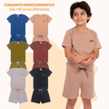 Kit 2, 6 ou 10 Peças de Roupa Infantil