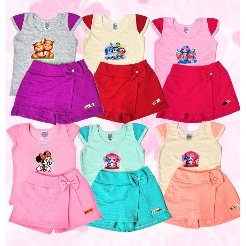 Conjunto Infantil Verão