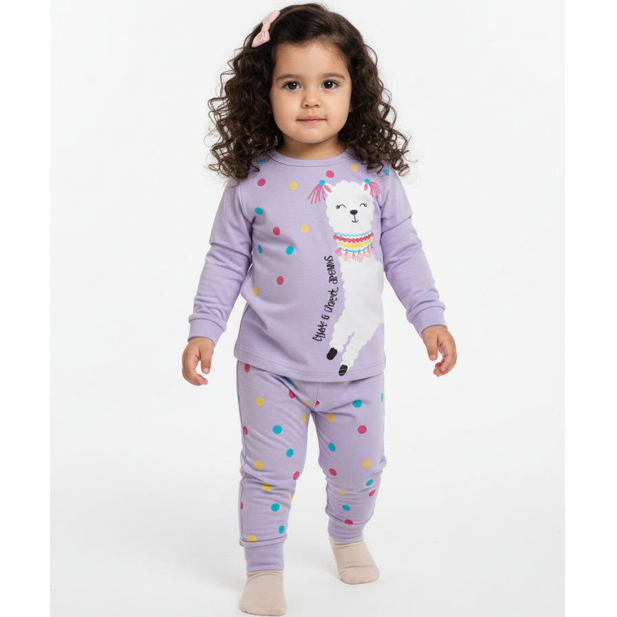 Conjunto Pijama Infantil 100% Algodão