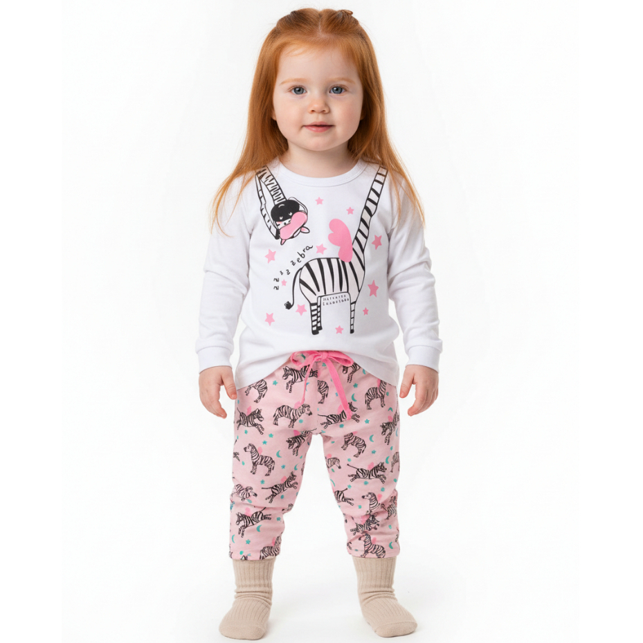 Conjunto Pijama Infantil 100% Algodão