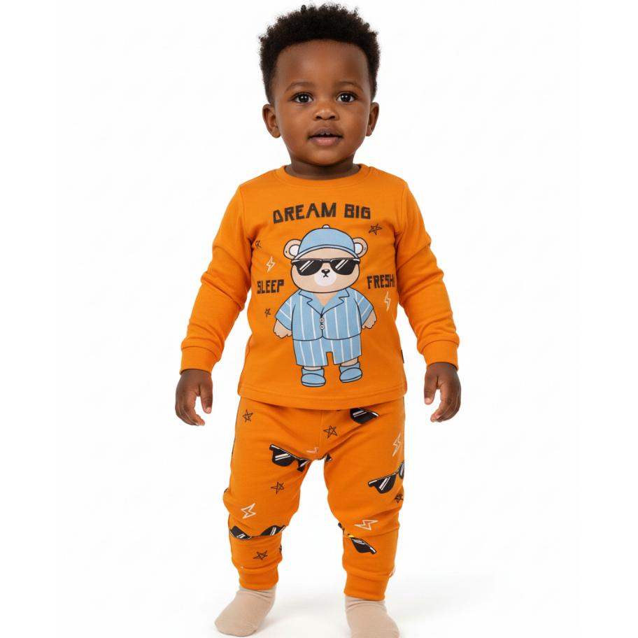 Pijama Bebe Menino Manga Longa