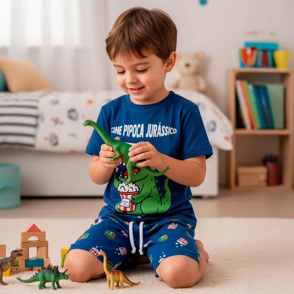 Pijama Infantil Masculino Verão