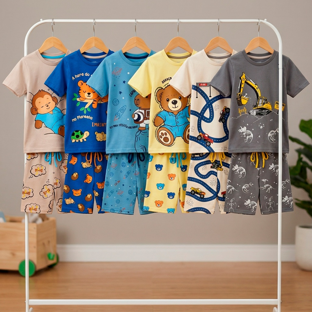 Pijama Infantil Masculino Verão