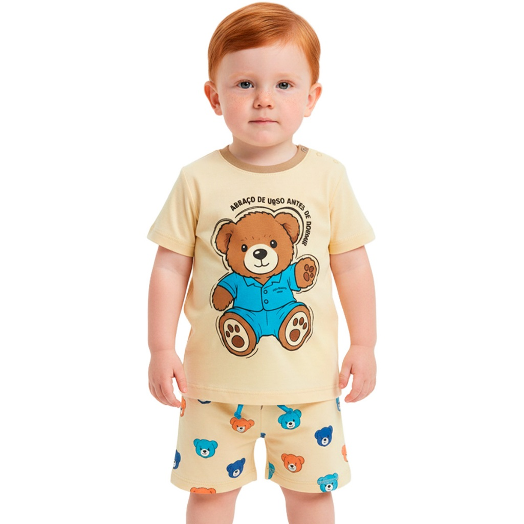 Pijama Infantil Masculino Verão