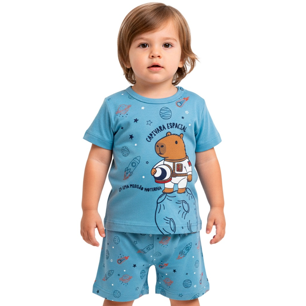 Pijama Infantil Masculino Verão