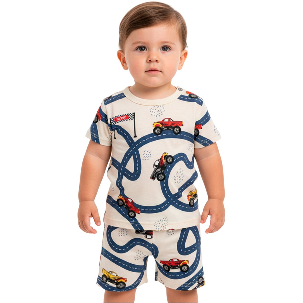 Pijama Infantil Masculino Verão