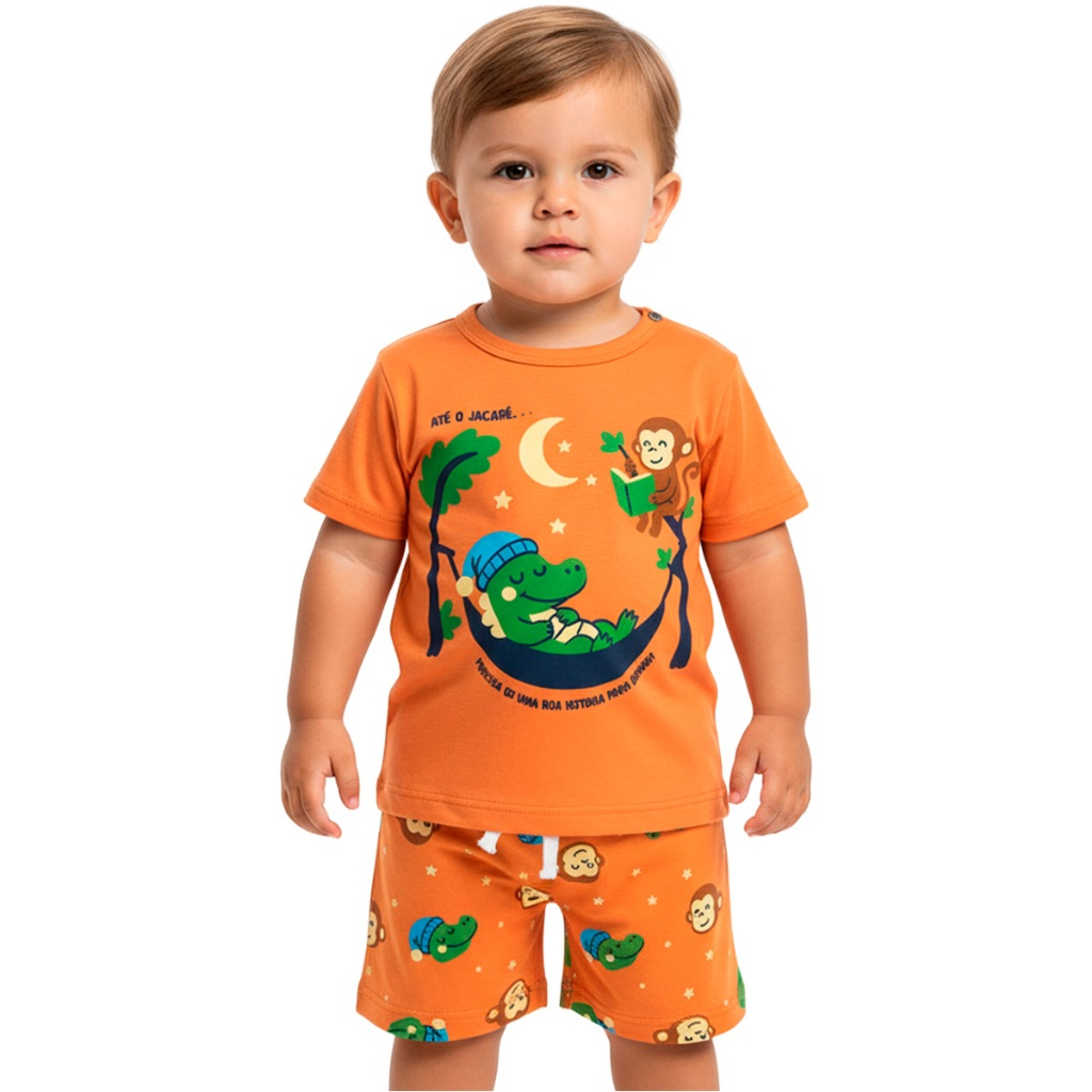 Pijama Infantil Masculino Verão