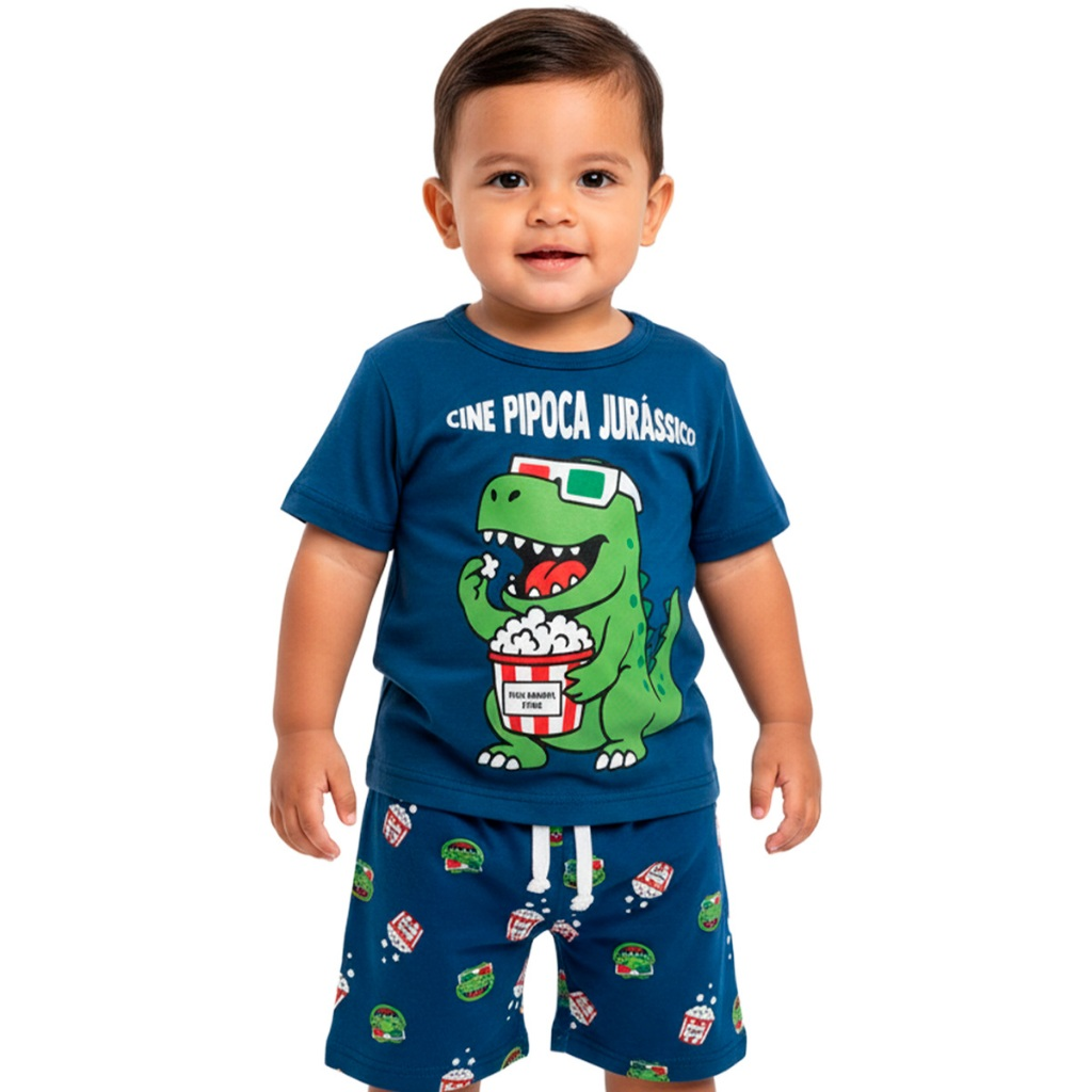 Pijama Infantil Masculino Verão