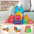 Blocos Magnéticos de Montar Infantil – Kit 38 ou 120 Peças