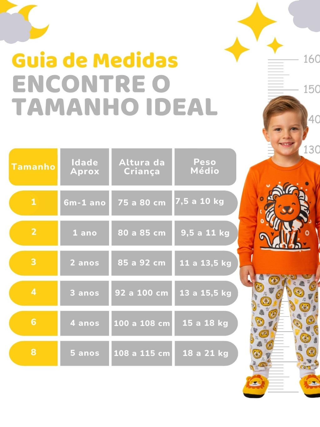 Kit Pijama Infantil Masculino 4 Peças