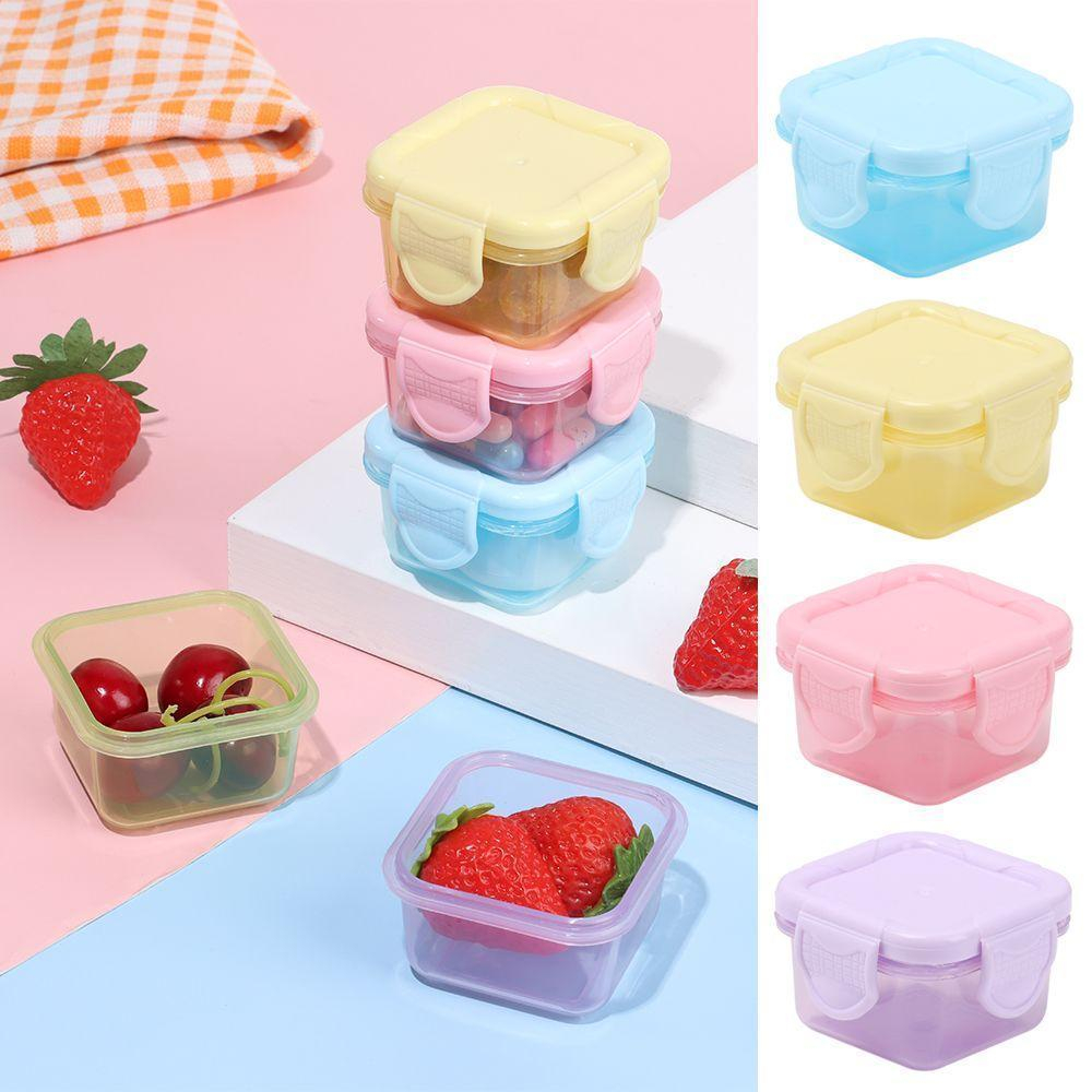 Kit com 12 Mini Potes para Comida Infantil