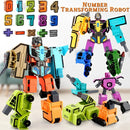 Robôs Números Transformáveis 0 a 9 – Brinquedo Educativo 2 em 1