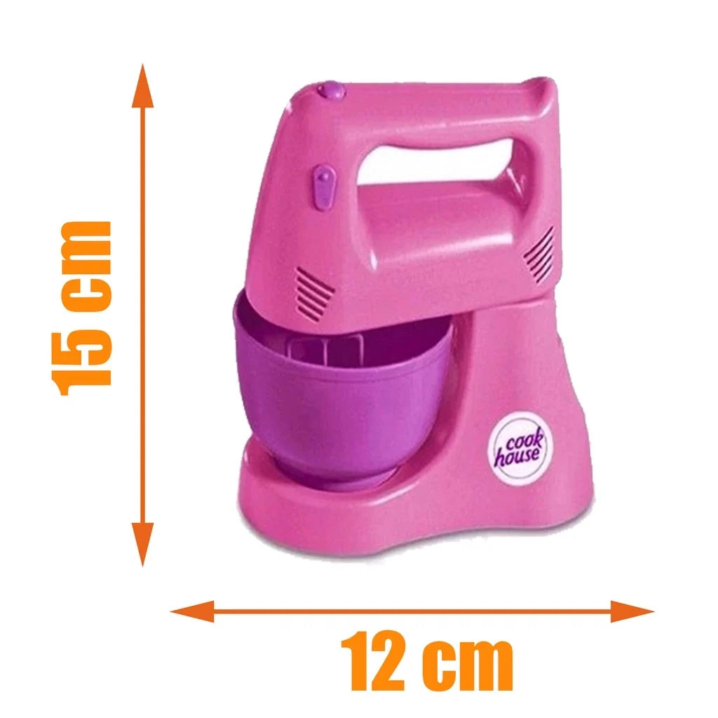Kit Cozinha Infantil Faz de Conta com Air Fryer e Cafeteira – 8 Peças