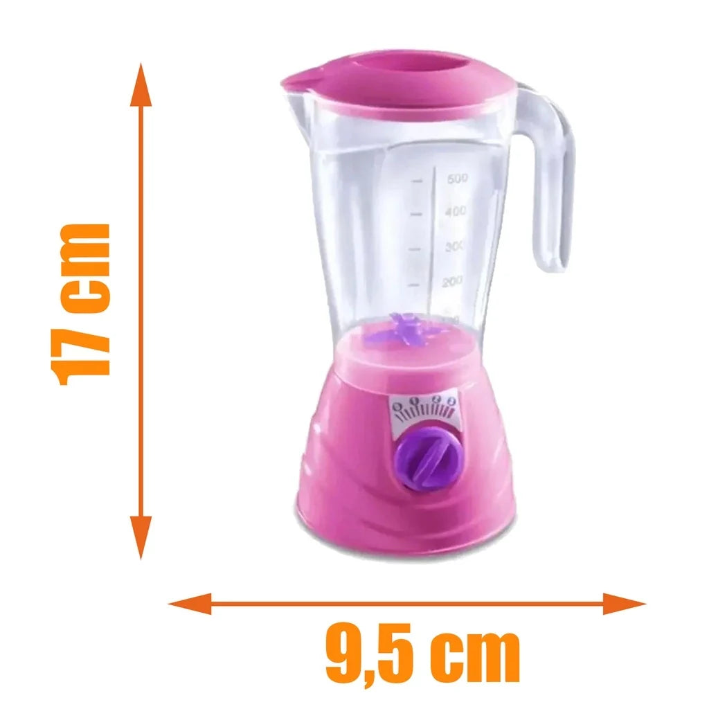 Kit Cozinha Infantil Faz de Conta com Air Fryer e Cafeteira – 8 Peças