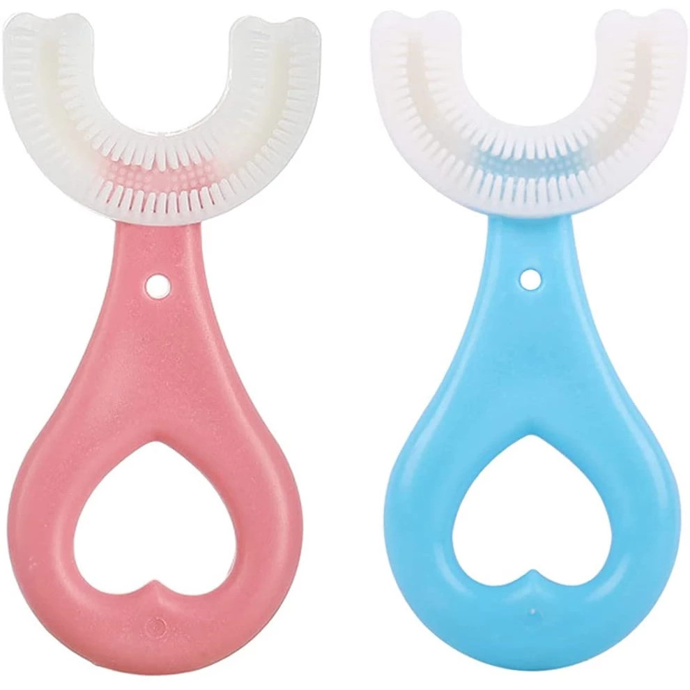 Escova Dental Infantil 360° Formato de U