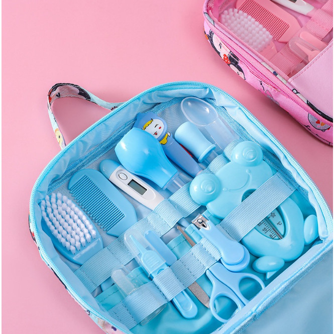 Conjunto Completo de Produtos de Cuidado para Bebês