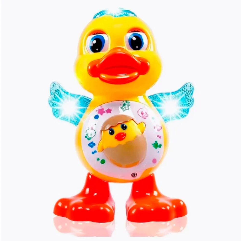 Pato Dançarino Premium Brinkids — 60% OFF (Estoque no Brasil)