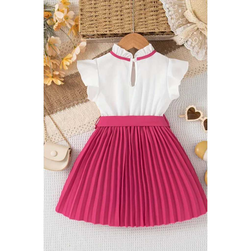 Vestido Plissado Princesa