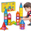 Blocos Magnéticos de Montar Infantil – Kit 38 ou 120 Peças
