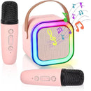 Kit Karaokê Infantil com Caixa de Som Bluetooth e Microfone Sem Fio