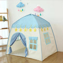 Barraca Infantil Castelo Casinha de Brincar com Janelas – Rosa ou Azul